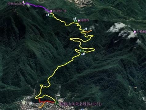 梧桐山登山路線